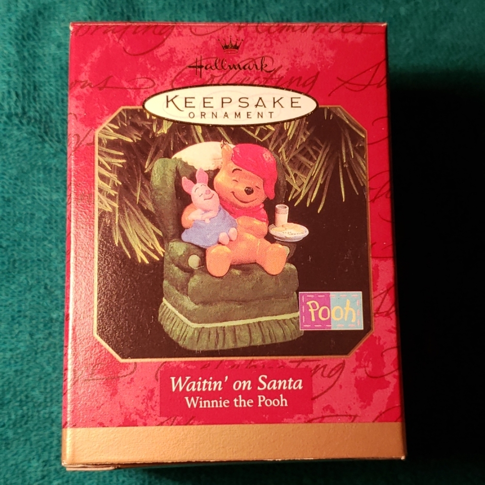 Hallmark Ornament Waitin' on Santa NIB